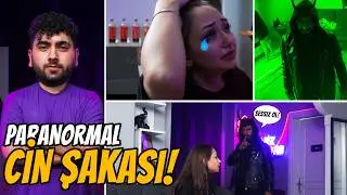 BEYZA'YA PARANORMAL ŞAKA! | CİN YANINA GELDİ?! (AĞLADI)