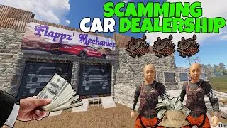 RUST | RUNNING A *CAR SCAM SHOP* and MECHANICS (New Car Update!)