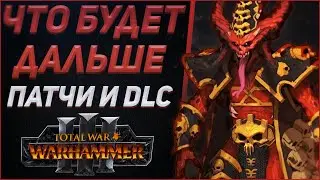 ЧТО БУДЕТ ДАЛЬШЕ - TOTAL WAR WARHAMMER 3 | патчи и DLC.