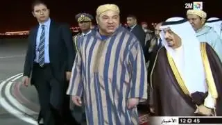 حل امس صاحب الجلالة الملك محمد السادس بالمملكة العربية السعودية