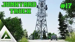 JUNKYARD TRUCK - Early Access - Exploring The Map And Phone Line Jobs #17