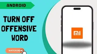 How to Turn Off the Block Offensive Words Option (easy Guide) 2024