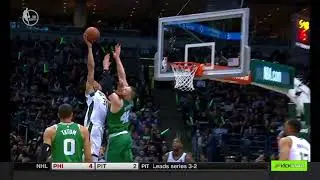 Giannis  Antetokounmpo with a major throwdown on Aaron Baynes! | Celtics vs Bucks Game 3