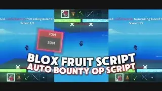 *OP* Blox Fruit Script🔥| Auto Bounty, Auto Hide When Low, Auto Server Hop, And More! | Mobile/PC