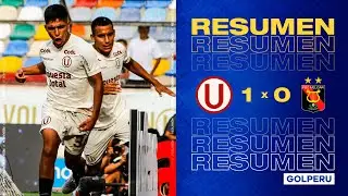 Resumen: Universitario de Deportes vs FBC Melgar (1-0) #TorneoAperturaXGOLPERU