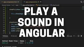 How to Play a Sound in Angular - Angular Tutorial using the Javascript Audio Object