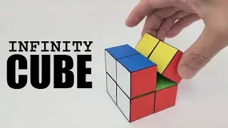 How To Make a Paper Rubik's Cube-like INFINITY CUBE｜Paper Magic Cube fidget toy DIY