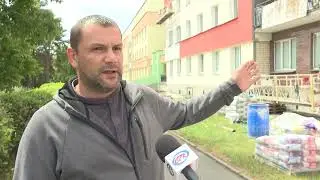 Навстречу юбилею: фасад больницы меняет облик