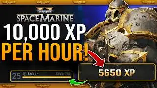 Space Marine 2: BEST XP FARM - How To Level Up FAST // Max Level Easy // PvE Coop & SOLO Guide