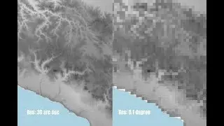 How to decrease the Raster Resolution in QGIS3 - Tutorial