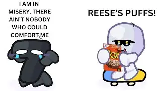 BFDI:BFB - MISERY X REESES PUFFS (BFB Animation)