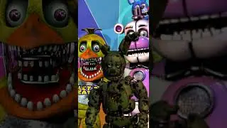 FNAF, The HIDDEN Connection Between Golden Freddy and Nightmare YOU MISSED! #shorts #fnaf