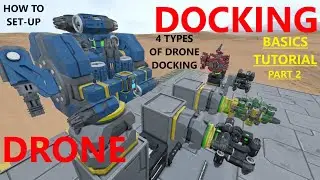 Drone Docking Tutorial Part 2 - Space Engineers