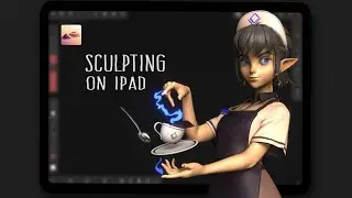 Stylized Character Creation | Nomad Sculpt Tutorial