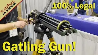 100% Legal Gatling Gun! - SHOT Show 2023