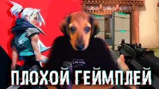 Я ХУДШИЙ ИГРОК В VALORANT, МНЕ КАЖЕТСЯ | Валорант - AnyHamster