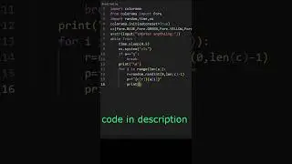 Blinking text using python 