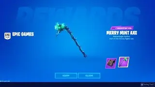 How To Get MINTY PICKAXE for FREE in Fortnite! (Chapter 3)