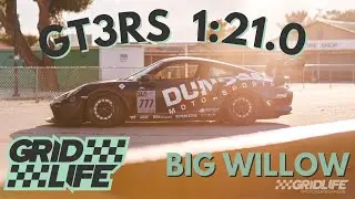 GT3RS 1:21.0 WSIR Big Willow - Gridlife FCP Euro Pacific Championship