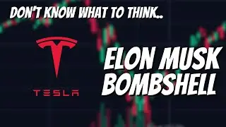 Elon Musk Drops New BOMBSHELL on Tesla Stock.. (i don't know what to think)