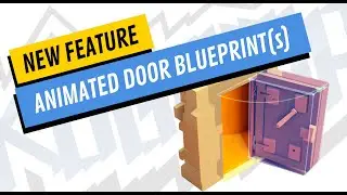 KoGaMa New Feature: Animated Door Blueprint(s)