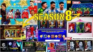 What Is Coming Tomorrow In eFootball 2024!! Season 8 Free Rewards, New Nominating Contract Pack 🔥🤩