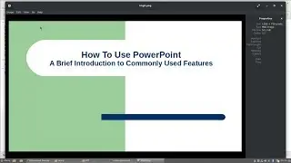 Convert PowerPoint Slides to Images for Slideshow Playback Using LibreOffice
