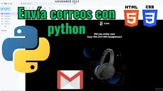Envia correos HTML con python.
