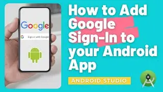 Login App with Google Sign-in in Android App in Android Studio | Google Sign-in source code