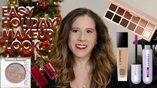 EASY HOLIDAY LOOK. BEGINNER FRIENDLY HOLIDAY MAKEUP LOOK