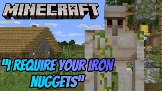 Beating MC with Redstone 3: Iron Farm