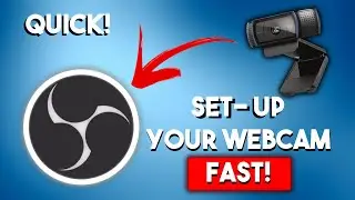 How to set up a WEBCAM for OBS 