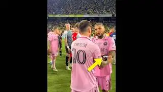 When Messi Gave Up the Captain's Armband👏 #football #messi #dimaria