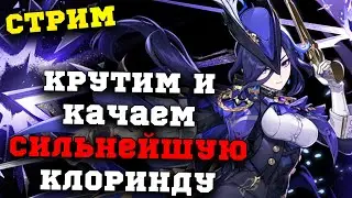 Крутим Клоринду и Баннер Хроник! Прокачка Клоринды! Геншин Импакт/Genshin Impact 5.3