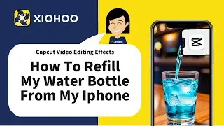 Capcut Video Editing - How To Refill My Water Bottle From My Iphone