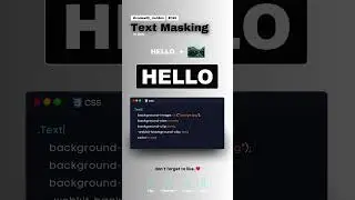 Text Masking 