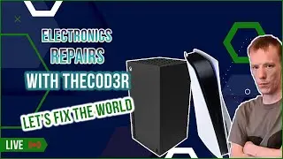 🔴 Repairing Electronics 🛠 Games Console & Laptop Repairs LIVE 🔴 #righttorepair #consolerepair