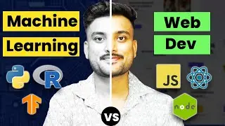 What Should You Learn In 2024? Machine Learning VS Web Development - Hindi