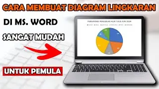 CARA MEMBUAT DIAGRAM LINGKARAN (PIE CHART) DI MICROSOFT WORD