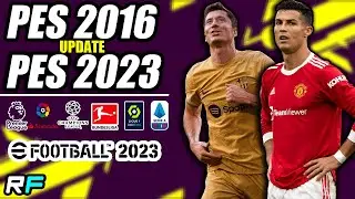 ⚽ ¡PES 2016 UPDATE 2023! ⚽