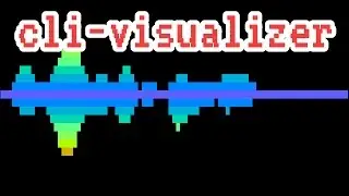 cli-visualizer, ncurses-based audio visualizer