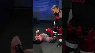 Solo Sikoa Attack Roman Reigns Smackdown #roamanreigns #solosikoa #shortsfeed #shortsvideo