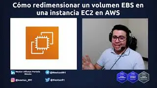 Cómo redimensionar un volumen EBS en una instancia EC2 | Vídeo 22 