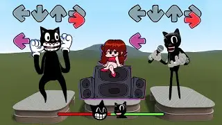 2D CARTOON CAT VS 3D CARTOON CAT!! Friday Night Funkin' Mod Showcase [FNF Trevor Henderson]