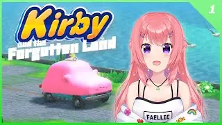 Kirby and the Forgotten Land Part 1 | Twitch Livestream VOD | HelloFaellie