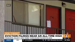 Eviction filings near an all-time high in Maricopa County