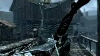 Skyrim Training - Shoot an Apple off a Head Pot