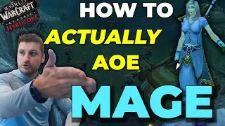 How to MAGE AoE FARM DUSKWOOD WARGENS in HARDCORE