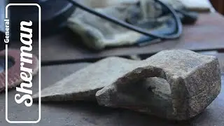 Old soviet axe restoration and customization