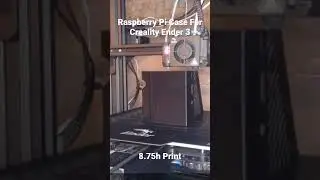 3D Printed Raspberry Pi Case For Creality Ender 3 Timelapse 
